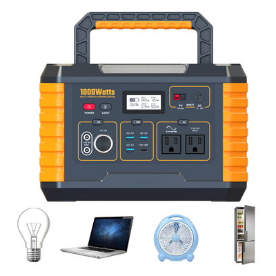 MPPT 제어기와의 110V 1000W AC 가지고 다닐 수 있는 태양 발전소