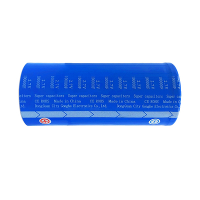에너지 저장을 위한 100000F 2.7V 패러드 슈퍼커패시터 세포 60x138mm