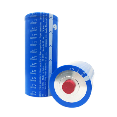 에너지 저장을 위한 100000F 2.7V 패러드 슈퍼커패시터 세포 60x138mm