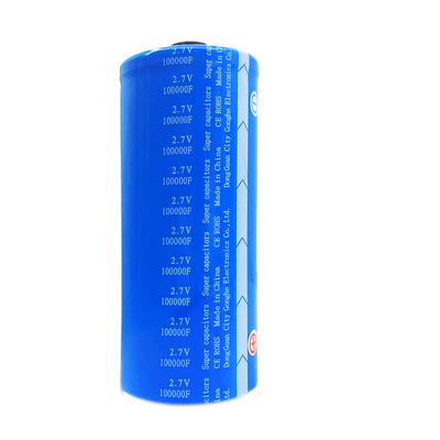 에너지 저장을 위한 100000F 2.7V 패러드 슈퍼커패시터 세포 60x138mm
