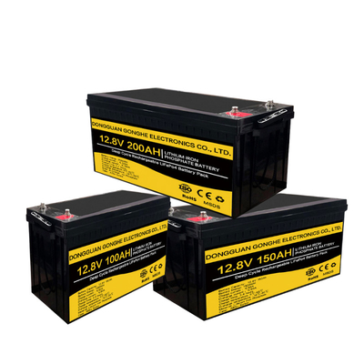 골프 카트 저장을 위한 120Ah 240Ah 12V LiFePO4 딥 사이클 배터리