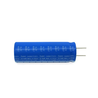 C424000R 에너지 저장/통신/태양 전지판 슈퍼커패시터 셀 4.2v 4000f