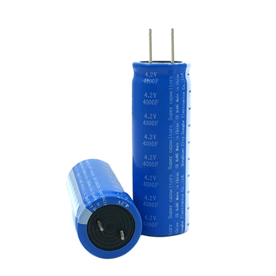 C424000R 에너지 저장/통신/태양 전지판 슈퍼커패시터 셀 4.2v 4000f