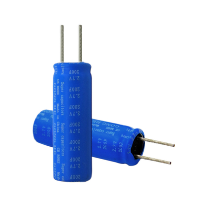 어떤 폭발 슈퍼 커패시터 배터리 실용적 2.7V 200F 10x30mm