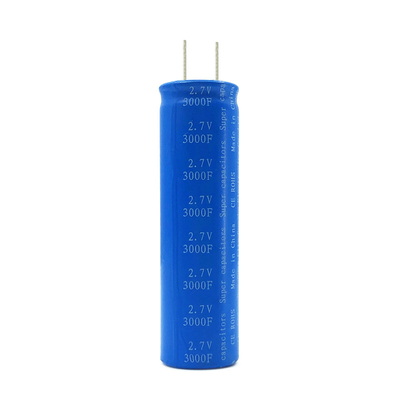 EV 가지고 다닐 수 있는 슈퍼 커패시터 배터리 3000F 2.7V 18x65Mm 다목적