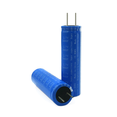EV 가지고 다닐 수 있는 슈퍼 커패시터 배터리 3000F 2.7V 18x65Mm 다목적