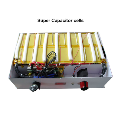 태양계 DC 차단 캐퍼시터 파워 뱅크 48V 2100WH 오래가는 은색